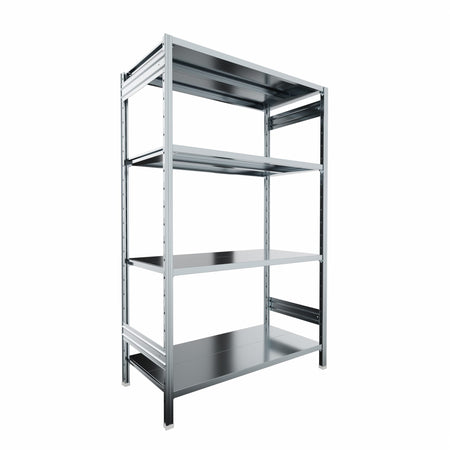 SCAFFALATURA in ferro da magazzino Zincata cm. 120x60x200h