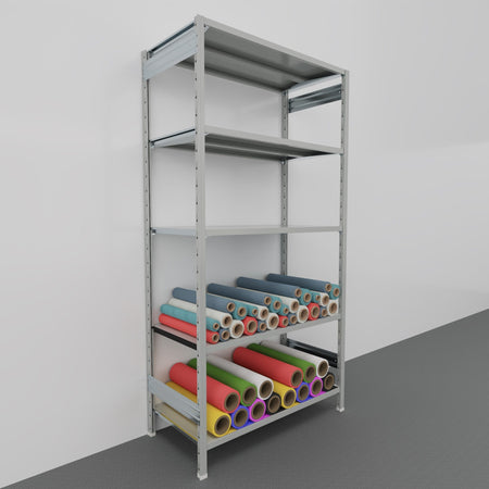SCAFFALATURA da magazzino Verniciata cm. 120x60x242h