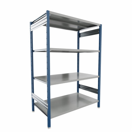 SCAFFALATURA in metallo per magazzino Verniciata cm. 120x70x180h