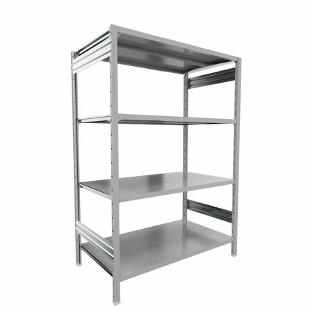 SCAFFALATURA in metallo per magazzino Verniciata cm. 120x70x180h