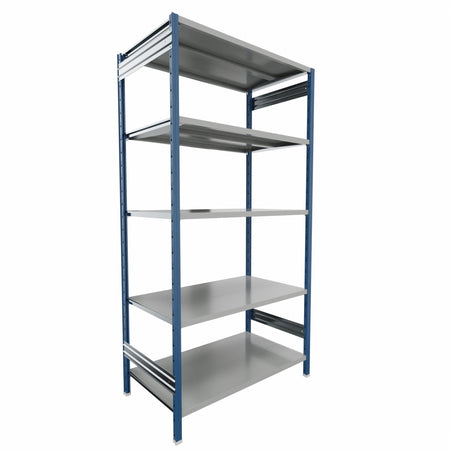 SCAFFALATURA metallica da magazzino Verniciata cm. 120x70x242h