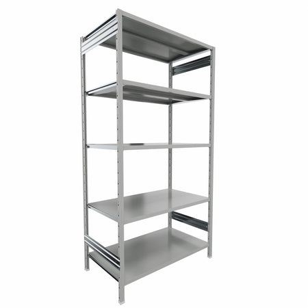 SCAFFALATURA metallica da magazzino Verniciata cm. 120x70x242h
