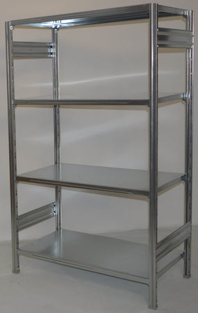 SCAFFALATURA di metallo da magazzino Zincata cm. 120x80x200h
