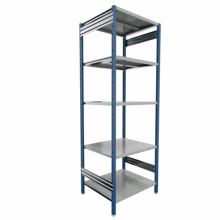 SCAFFALATURA in ferro per magazzini Verniciata cm. 80x70x242h
