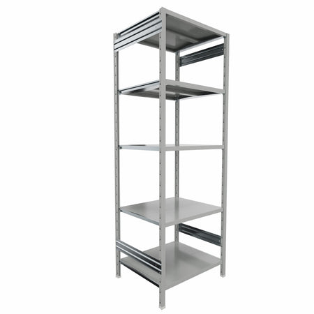 SCAFFALATURA in ferro per magazzini Verniciata cm. 80x70x242h