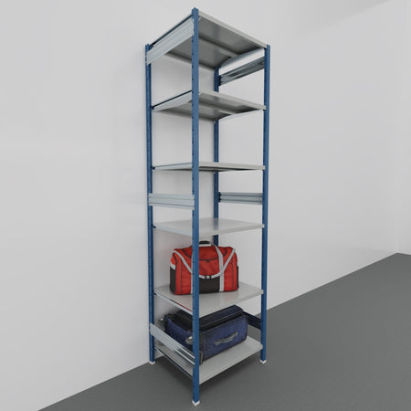 SCAFFALATURA in metallo da magazzino Verniciata cm. 80x70x300h