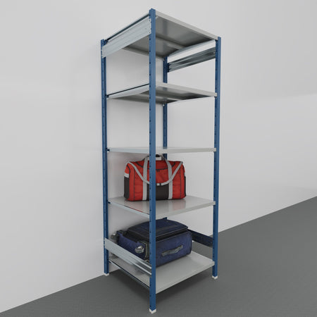 SCAFFALATURA in metallo da magazzino Verniciata cm. 80x80x242h