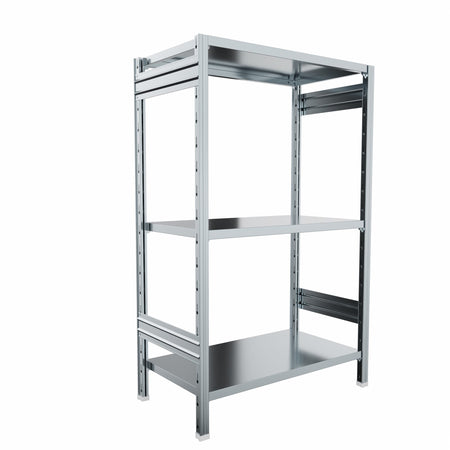SCAFFALATURA da magazzino Zincata cm. 91x50x150h