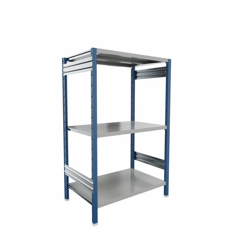 SCAFFALE in metallo da magazzino Verniciata cm. 91x60x150h