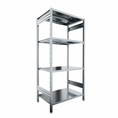SCAFFALATURA di metallo da magazzino Zincata cm. 91x60x200h