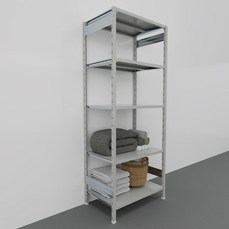 SCAFFALATURA in ferro per magazzino Verniciata cm. 91x60x242h