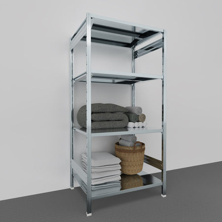 SCAFFALATURA metallica da magazzino Zincata cm. 91x70x200h