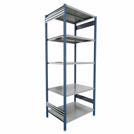 SCAFFALATURA in metallo da magazzino Verniciata cm. 91x70x242h