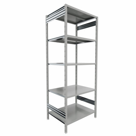 SCAFFALATURA in metallo da magazzino Verniciata cm. 91x70x242h
