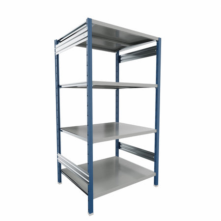SCAFFALATURA metallica da magazzino Verniciata cm. 91x80x180h