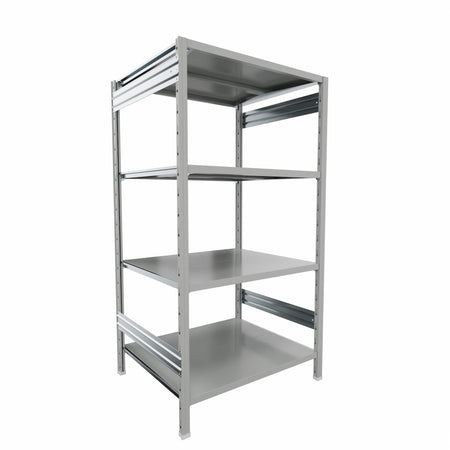 SCAFFALATURA metallica da magazzino Verniciata cm. 91x80x180h
