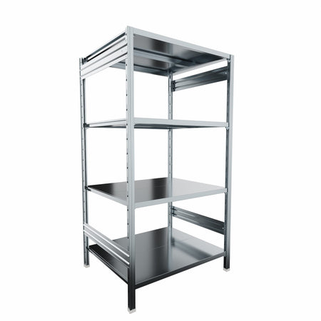 SCAFFALATURA da magazzino Zincata cm. 91x80x180h