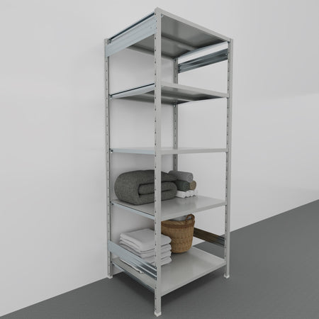 SCAFFALATURA da magazzino Verniciata cm. 91x80x242h