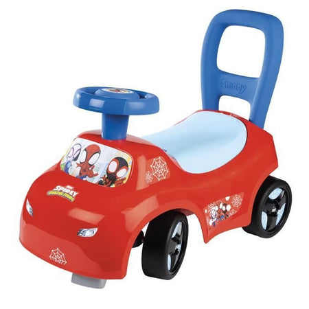 Smoby - Trasportino auto 2 in 1 - Spidey - Box sottosella + clacson - A partire da 10 mesi - Prodotto in Francia