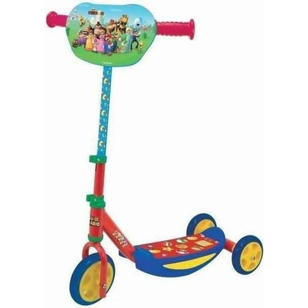 Smoby - Super Mario Patinte 3 Wheels Silent - Struttura in metallo - Rubstabile manubrio