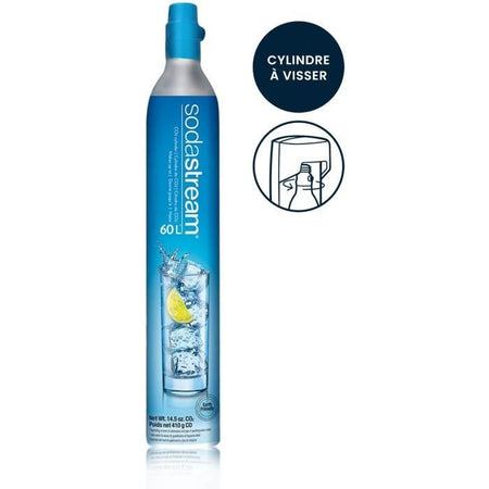 SODASTREAM 3019330 - Bombola aggiuntiva CO originale 60L