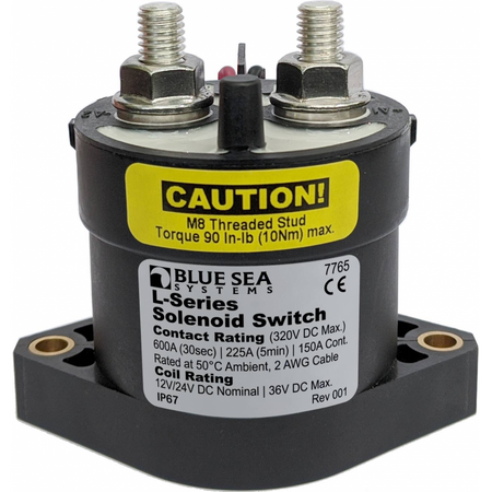 Solenoide Serie L 250A 12/24V
