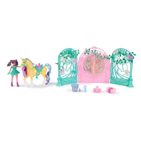 SPIN MASTER PLAYSET MINI DOLL AVA E FOGLIA COLOR REVEAL Unicorn Academy