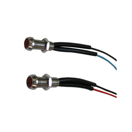 Spia Luminosa Rossa 12 V.
