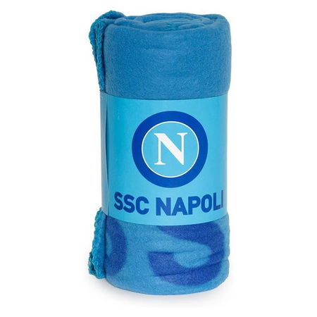 SSC Napoli Coperta Plaid in Pile Ufficiale Invernale 130x160 2411S10