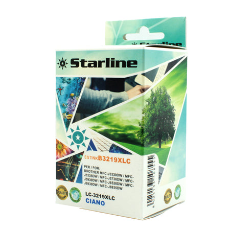 Cartuccia Ink Ciano Per Print C/Brother Lc3219Xlc