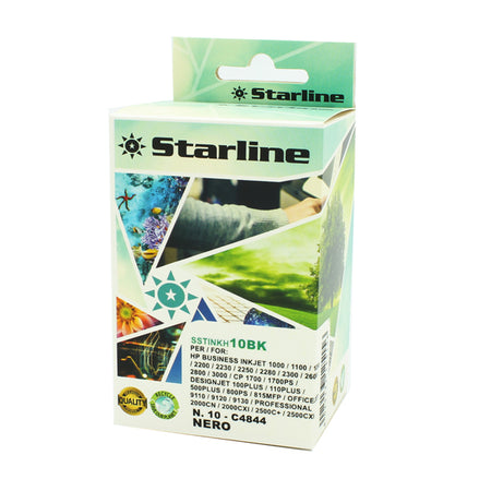 Starline Cartuccia Ink Per Hp N.10 Nero 69Ml