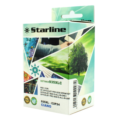 Cartuccia Ink Ciano Per Print C/Hp 935 Xlc Con Chip
