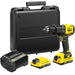 Trapano avvitatore a percussione brushless 60 Nm - Litio 18V - 2 Batterie 2Ah - STANLEY FATMAX V20 - SFMCD715D2K-QW