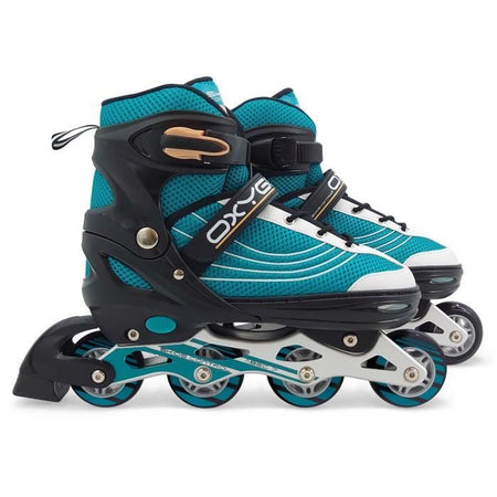 Pattini in linea semi-morbidi regolabili - taglia 42-45 - SKIDS CONTROL OXYGEN - OX794303