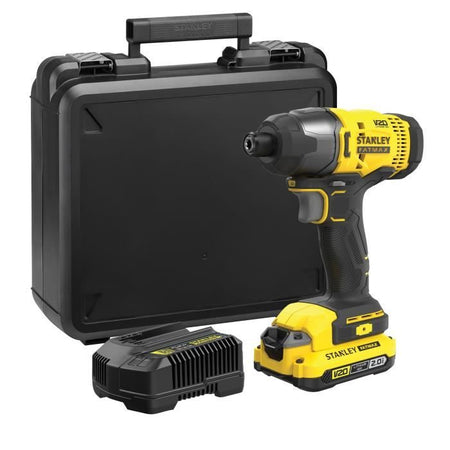 Avvitatore a impulsi 165 Nm - 18 V - 2800 giri/min, 3100 cps/min, LED - Gamma V20 - STANLEY FATMAX, SFMCF800D1K-QW