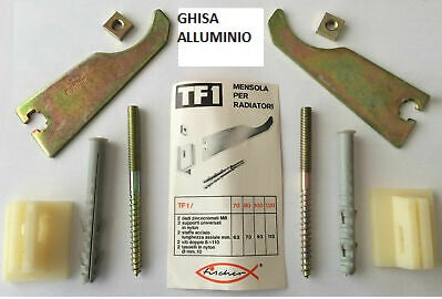 Staffe X Radiatori Alluminio O Ghisa