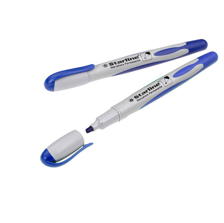 Marcatore Permanente Punta Tonda 2Mm Blu Starline