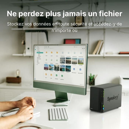 Server NAS - SYNOLOGY - DS224+ - 2 alloggiamenti