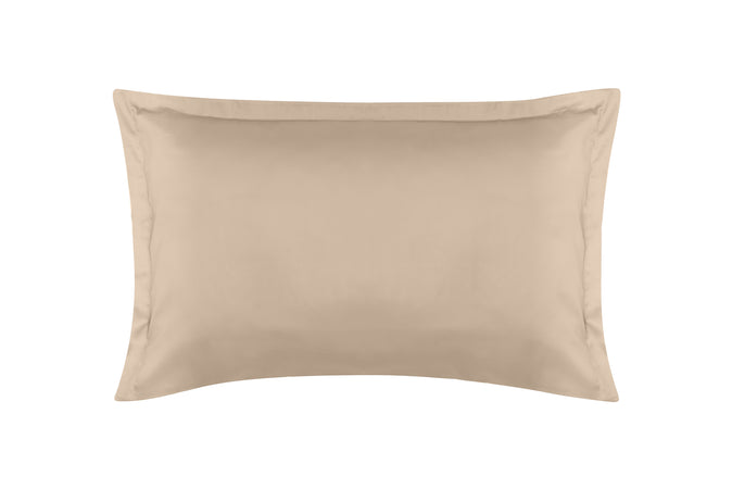 Completo Letto in Raso di puro cotone In Raso DELUXE Sabbia