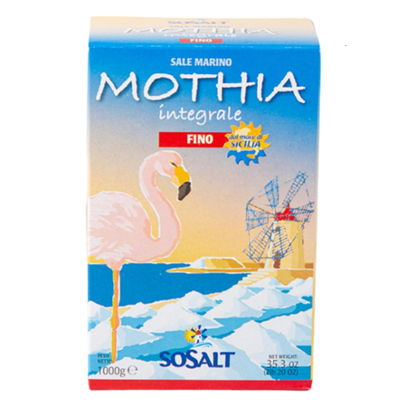 Sale di Mozia | Sale marino integrale FINO | Sosalt, Sicilia | 1kg