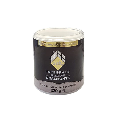 Sale di Realmonte | Integrale di miniera | Medio fino | Sale di Sicilia | 220g