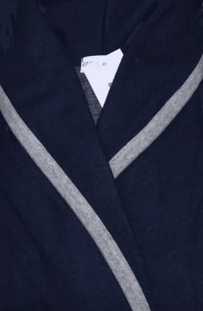 Amica Vestaglia Invernale in Punto Milano collo Sciallato da Donna A862 S36 - Passarelli Biancheria