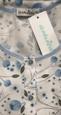 Amica Camicia da Notte Estiva Maniche Corte 91A764 S30 - Passarelli Biancheria