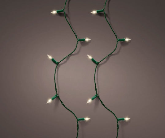 Mini LED luminosi con 8 funzioni, effetto scintillio, per interno