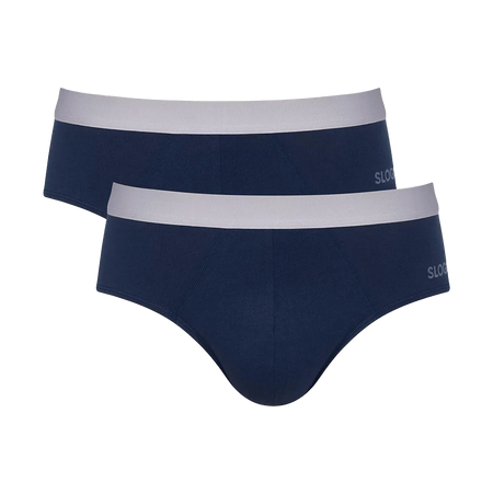 Sloggi Uomo Confezione 2 Slip GO ABC 2.0 Brief 10217985 S14 - Passarelli Biancheria