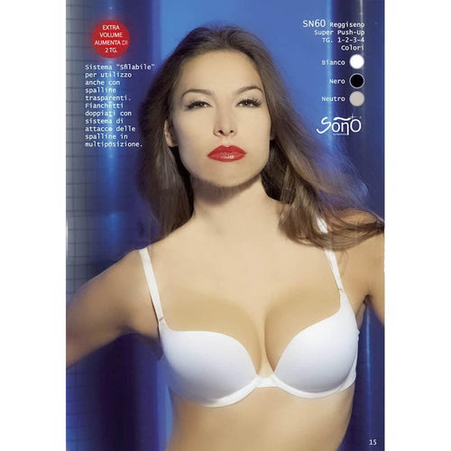 Sono Reggiseno Super Push Up SN60 S33 - Passarelli Biancheria