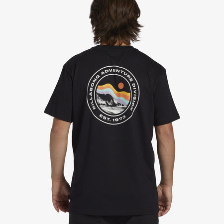 T-shirt Billabong Rockies black
