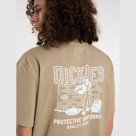 T-shirt Dickies Bricklane desert sand