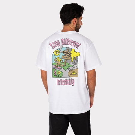 T-shirt Iriedaily Differ Normal white