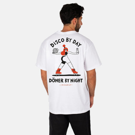 T-shirt Iriedaily Disco Doener white
